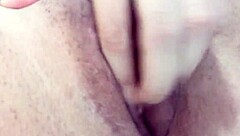 Brunette Shows Her Pussy To Followers While Masturbating