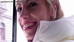 sweet teen girl gets banged in double penetration threesome