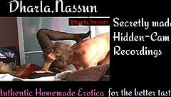 i slowly fingered her in corset and stockings while the lamp changed color