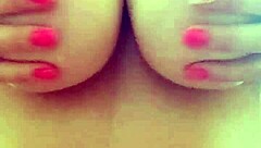 Barbie model boobs squirting outdoor in cowgirl orgasm