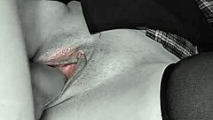 The secretary lingered in the office after hours for a private encounter