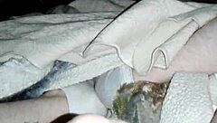 Intense masturbation session leading to powerful cum