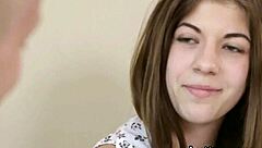 I can't resist nailing her tight 18+ butthole and wet twat hard