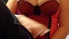 Dirty blonde slut cheats with intense passion