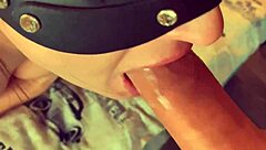 Intense oral pleasure builds as she deepthroats his cock for a cumshot climax