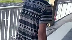 Public nudity almost gets me caught by police while playing with pussy in car. Flashing huge tits at hotel outdoor.