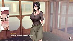 Volunteering for a steamy encounter with a well-endowed alpha male and a seasoned housemaid