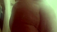 this bbw in the shower is playing with her big ass, you gotta see it!