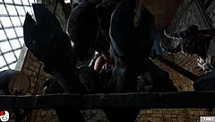 let's play silicon lust thursday with big tits brunette and monster cock in group cumshot.