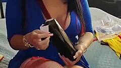 Aleja Fucks The Delivery Guy Hard, Buys Sex Toys