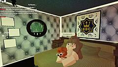 Robloxian Redhead Taking Care Of Her Daddy