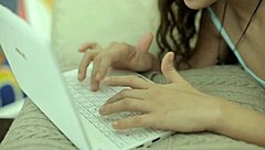 i watch this petite girl get her wazoo stuffes in a contest