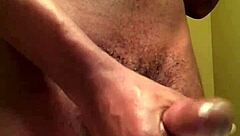 i sat down and started jackin my big black dick