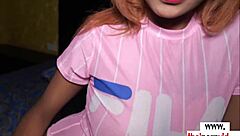 i'm an amateur thai teen blowin a big cock and tit jobbin it