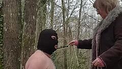 My obedient slave endures a intense drilling session