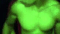 Brazilian gay stud takes it passive for the first time in public group.