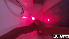 Hey, kendra cole is masturbating in the shower, looking so sexy.