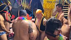 Passionate Amateur Gay Orgy at Brazilian Carnival 2023 with Intense Emotions