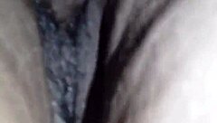 Chubby BBW takes it from behind and gets creampied on first date