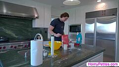 I'm a teen redhead spending time with my friend's stepbrother