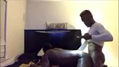 Black muscle god gets his ass pounded