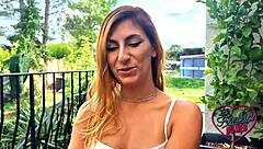 Naughty Stella sucks cocks in sexy double penetration scene