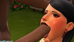 Why Not Try Doggystyle With That Big Black Cock In The Sims 4?