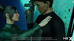 Cowgirl rides hard after blowjob in wild forest