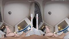 Skye blue won't let you leave without fucking her tight pussy