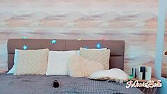 this college girl practicing her skills