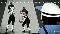 Enjoying a fun cartoon adventure with friends