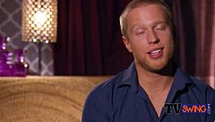 American Couples Hose Each Other In Foreplay