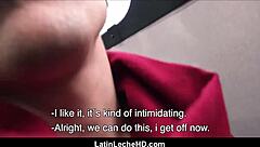 A raw gay Latino gets paid to have sex with a straight man in first-person view