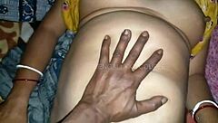 First-time hardcore sex in various positions for big tits Bengali couple