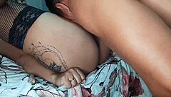 MARRIED woman INVITES neighbor FOR snack BUT it's HER ass