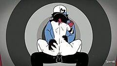 Enjoying a fun cartoon adventure with friends