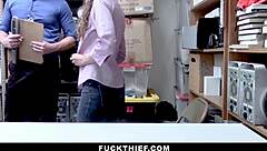 i caught teen stealing toy and punished her hard