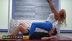 Moriah Mills Trains Markus Dupree for Cock at Gym