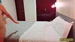 Modeling for friend and we got hot!