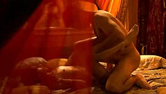 Is this lovely couple's kamasutra massage turning into hot licking and fingering?