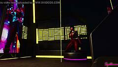 Erana Welcomes You to Cyberpunk with Her Horsecock