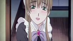 Anime Maid Masturbates Until Soaked