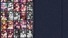 Secret agent sibyl plays naked in game.