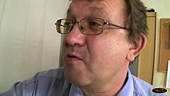 teen 18+ and mature demonstrate sexual skills for job with blowjob and hardcore monster cock action.