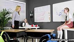 Stepmom Sarah Vandella got furious over detention and made her stepdaughters obey.