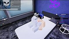 Slutty whore licks pussy in sloppy cunilingus and anal sex