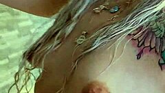 Alina modelista, a renowned porn star, indulges in solo play in the hot tub