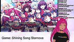 Vtuber Lewdneko's steamy Mariya route gameplay in Shining Song Starnova, part 7