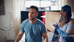 Girlfriend Catches Cheating And Gives Revenge Blowjob