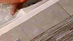 alina modelista, the blonde pornstar, masturbates in the jacuzzi